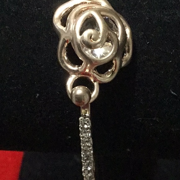 Gold plated bracelet Australia crystal pave stones - Picture 1 of 4